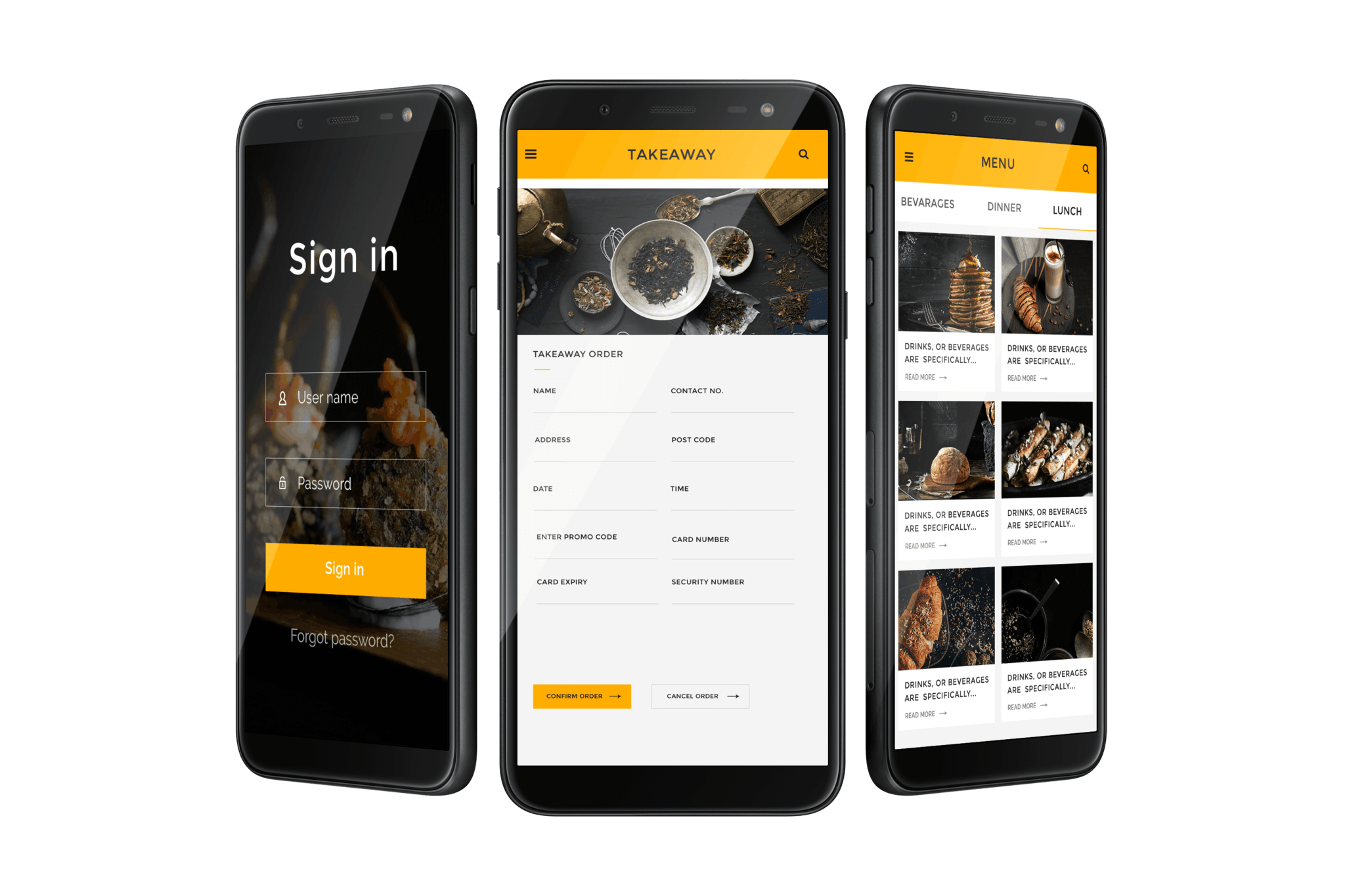 Restaurant App 5